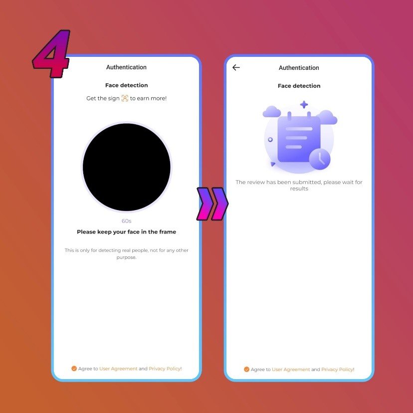 BoloUp host registration - step 4